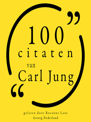 cover image of 100 citaten van Carl Jung